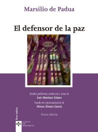 Imagen de portada: El defensor de la paz 1st edition 9788430981588