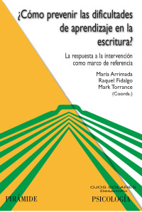 Imagen de portada: ¿Cómo prevenir las dificultades de aprendizaje en la escritura? 1st edition 9788436847185