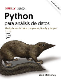 Imagen de portada: Python para análisis de datos 1st edition 9788441547247