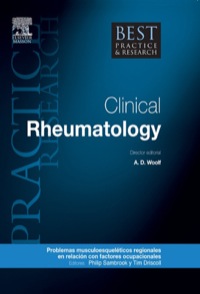 Imagen de portada: Best Practice & Research. Reumatología clínica, vol. 25, n.º 1 9788490220030
