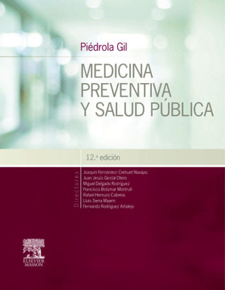 Imagen de portada: Piédrola Gil. Medicina preventiva y salud pública 12th edition 9788445826058