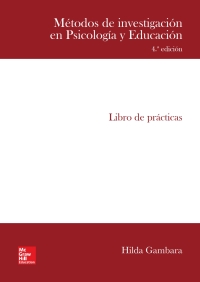 Cover image: Métodos de investigación en Psicología y Educación. Libro de prácticas. 4th edition 9788448608415