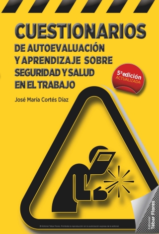 Cover image: Cuestionarios de autoevaluación y aprendizaje sobre Seguridad y Salud en el Trabajo 5th edition 9788473606134