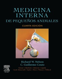 صورة الغلاف: Medicina interna en pequeños animales 4th edition 9788480865012