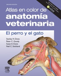 Omslagafbeelding: Atlas en color de anatomía veterinaria. El perro y del gato (incluye evolve) 2nd edition 9788480866620
