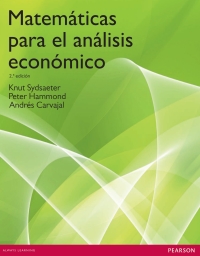 Cover image: MATEMATICAS PARA EL ANALISIS ECONOMICO 2nd edition 9788483223154