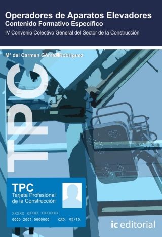 Imagen de portada: TPC - Operadores de aparatos elevadores 1st edition 9788483643235