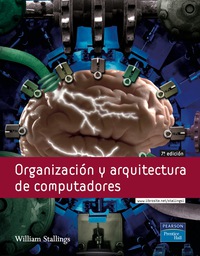 Imagen de portada: ORGANIZACION Y ARQUITECTURA DECOMPUTADORES 7th edition 9788489660823