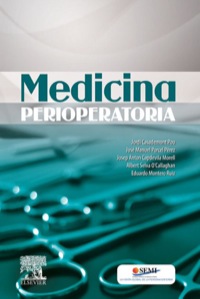 Cover image: Medicina perioperatoria 9788480869362