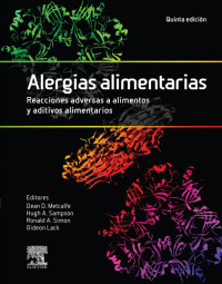 Imagen de portada: Alergias alimentarias. Reacciones adversas a alimentos y aditivos alimentarios 5th edition 9788490229019