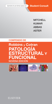 Imagen de portada: Compendio de Robbins y Cotran. Patología estructural y funcional 9th edition 9788491131274