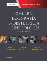 Imagen de portada: Callen. Ecografía en obstetricia y ginecología 6th edition 9788491132134