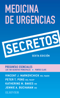 Imagen de portada: Secretos. Medicina de urgencias 6th edition 9788491132233