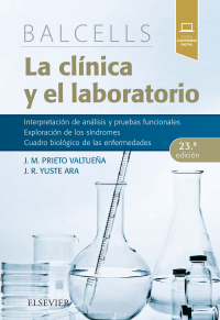 Imagen de portada: Balcells. La clínica y el laboratorio 23rd edition 9788491133018