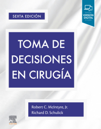 Cover image: Toma de decisiones en cirugía 6th edition 9788491136613