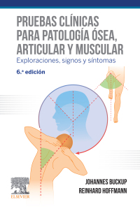 Cover image: Pruebas clínicas para patología ósea, articular y muscular 6th edition 9788491134886