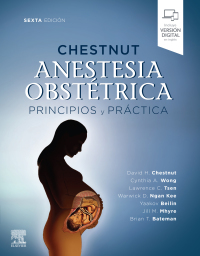 Cover image: Chestnut. Anestesia obstétrica. Principios y práctica 6th edition 9788491137665