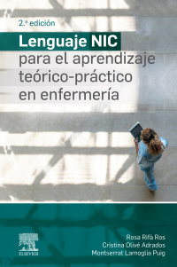 Immagine di copertina: Lenguaje NIC para el aprendizaje teórico-práctico en enfermería 2nd edition 9788491135272