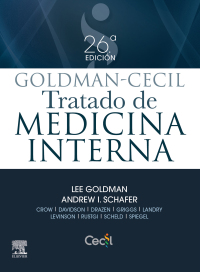 Omslagafbeelding: Goldman-Cecil. Tratado de medicina interna 26th edition 9788491137658