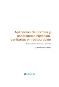 Cover image: Aplicación de normas y condiciones higiénico-sanitarias en restauración. HOTR0109 1st edition 9788491981831