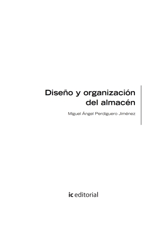 Cover image: Diseño y organización del almacén. COML0309 1st edition 9788491982326