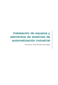 Cover image: Instalación de equipos y elementos de sistemas de automatización industrial. ELEM0311 1st edition 9788491983385