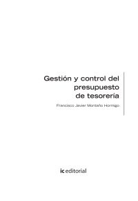 Imagen de portada: Gestión y control del presupuesto de tesorería. ADGN0108 1st edition 9788491983811