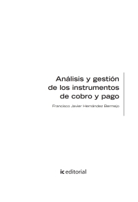 Cover image: Análisis y gestión de los instrumentos de cobro y pago. ADGN0108 1st edition 9788491983859