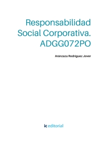 Imagen de portada: Responsabilidad social corporativa. ADGG072PO 1st edition 9788491987239