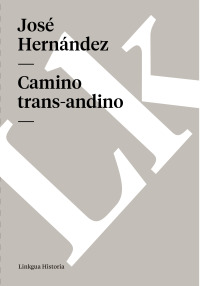 Cover image: Camino trans-andino 1st edition 9788498165807