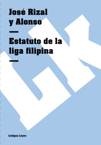 Cover image: Estatuto de la liga filipina 1st edition 9788499531397