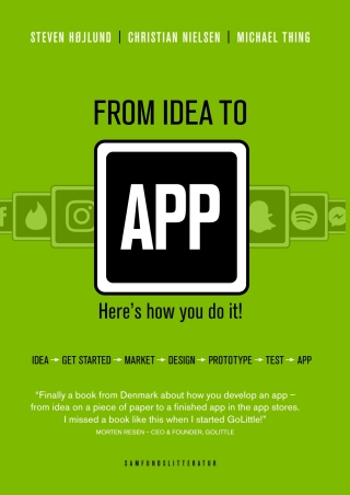Imagen de portada: From idea to app 1st edition 9788759332221