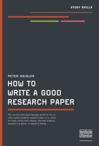 Cover image: How to write a good research paper 1st edition 9788759315552