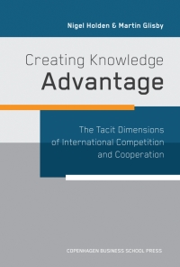 Cover image: Creating Knowledge Advantage 1st edition 9788763002301