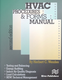 Titelbild: HVAC Procedures & Forms Manual, Second Edition 2nd edition 9780824709235