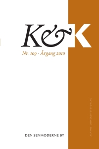 Cover image: K&K 109 1st edition 9788779345423