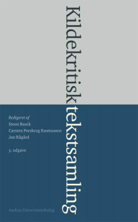 Cover image: Kildekritisk tekstsamling 1st edition 9788779347649