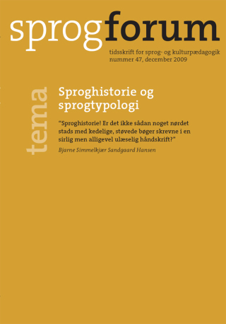 صورة الغلاف: Sproghistorie og sprogtypologi 1st edition 9788779346208