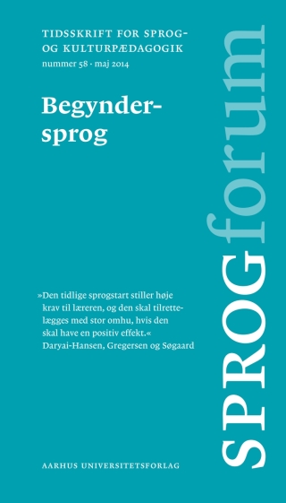 Imagen de portada: Begyndersprog 1st edition 9788771245097