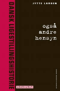 Cover image: Ogsa andre hensyn 1 1st edition 9788779346291