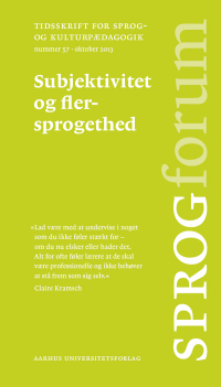 Omslagafbeelding: Subjektivitet og flersprogethed 1st edition 9788771243758