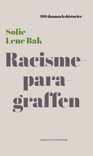 Imagen de portada: Racismeparagraffen 9788772195162