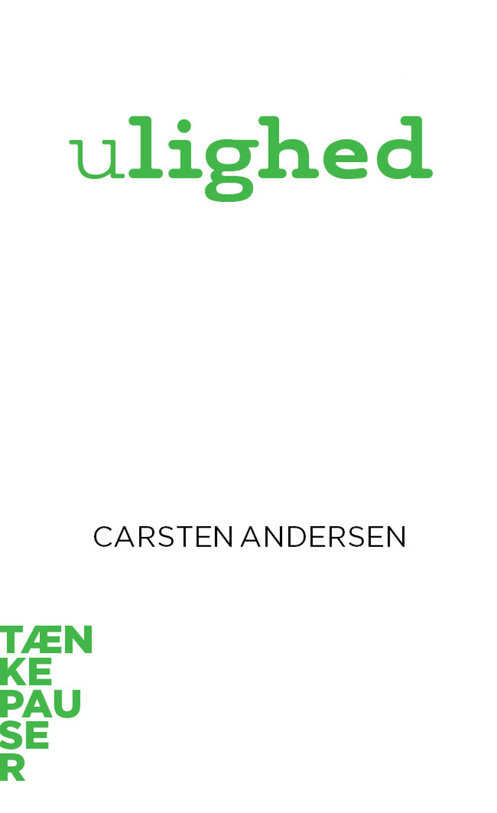Ulighed (eBook)