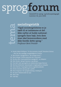 表紙画像: Sociolingvistik 1st edition 9788776840754