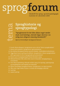 Omslagafbeelding: Sproghistorie og sprogtypologi 1st edition 9788779346208