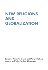 Cover image: New Religions and Globalization 9788779342941