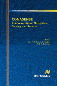 Cover image: Communications, Navigation, Sensing and Services (CONASENSE) 9788792982391