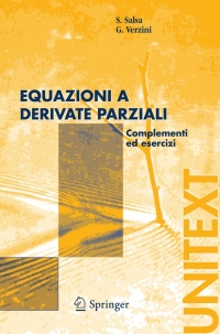 صورة الغلاف: Equazioni a derivate parziali 9788847002609
