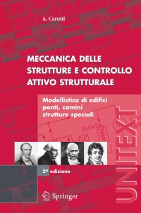 صورة الغلاف: Meccanica delle strutture e Controllo attivo strutturale 2nd edition 9788847003323