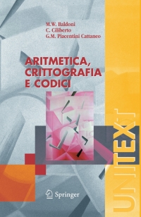 Cover image: Aritmetica, crittografia e codici 9788847004559